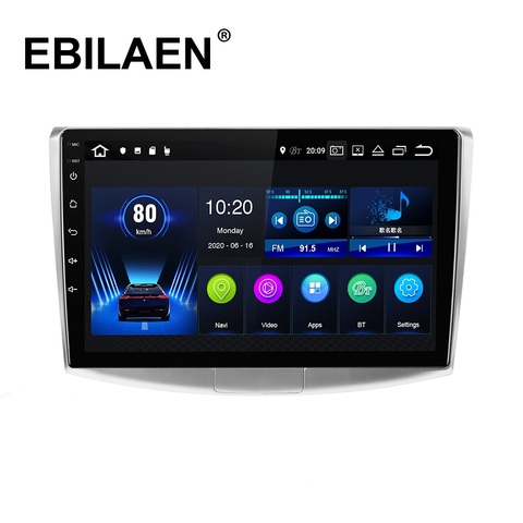 Lecteur multimédia Autoradio EBILAEN pour VW Volkswagen Passat B7 B6 CC 1Din Android 10.0 Autoradio GPS Navigation DVR caméra ► Photo 1/6