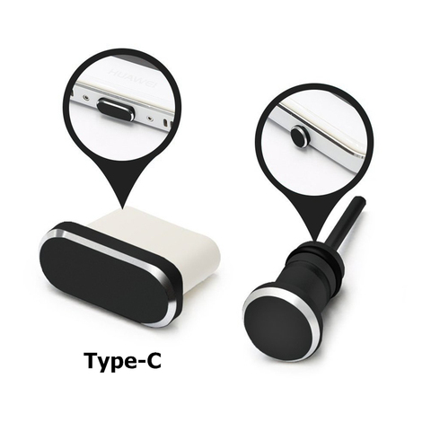 Type C téléphone Port de charge 3.5mm prise écouteur carte Sim USB C prise anti-poussière pour Samsung S10 S9 S8 Note 8 9 Huawei P10 P20 P30 Pro ► Photo 1/6