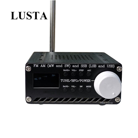 Lushya – Radio toutes bandes SI4732, FM AM (MW et SW) et SSB (LSB et USB), avec antenne, batterie 1000ma ► Photo 1/4