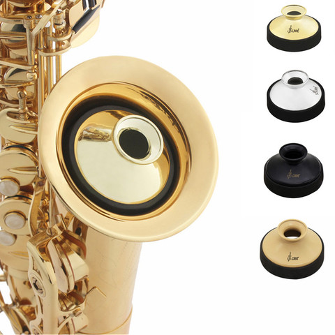 Mini-silencieux pour Saxophone Alto, rond, léger, pour tampon Musical, accessoires d'instruments en bois ► Photo 1/6