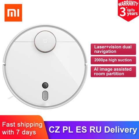 2022 Original Xiaomi Mijia Mi Robot aspirateur 1S 2 pour la maison automatique balayage poussière stériliser cyclone aspiration WIFI Plan intelligent ► Photo 1/6