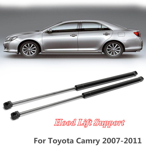 Support de levage de gaz 2X | Capot avant, bras de support de barre, pour choc 29024 pour Toyota Camry 2007 2008 2009 2010 2011 ► Photo 1/6