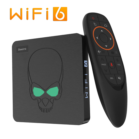 Beelink GT King TV Box Android 9.0 Amlogic S922X hexa-core G52 MP6 graphiques 4 go LPDDR4 64 go ROM WiFi6 Bluetooth 4.1 4K 75hz ► Photo 1/6