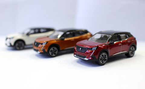 Nouveau Norev 3 pouces 1/64 échelle Peugeot 2008 voiture en alliage moulé sous pression pour cadeau de Collection ► Photo 1/6