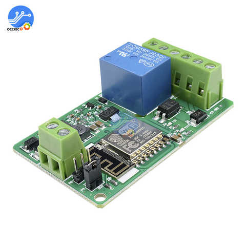 Commutateur sans fil 10A 220V ESP8266 ESP-12F de relais de retard de WiFi de cc 7V-30V WIFI pour la maison intelligente intelligente ► Photo 1/6