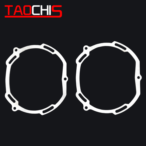 TAOCHIS – cadre adaptateur pour voiture, 2 pièces, support de bricolage, cadre de transition, Hella 2 Hella 3 5, lentille de projecteur Re ► Photo 1/2