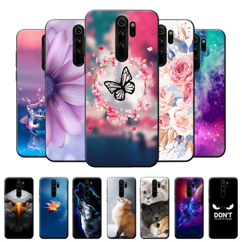 Coque souple en Silicone TPU pour Xiaomi, compatible modèles Redmi Note 8 Pro, 8 Pro ► Photo 1/6