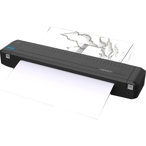 Mini imprimante Portable en papier A4 à transfert thermique, connexion Bluetooth et USB, imprimante Portable avec batterie intégrée, pour imprimer à tout moment ► Photo 1/6