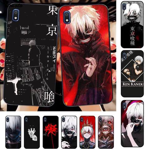 Yinuoda Tokyo Ghoul Anime Noir TPU En Caoutchouc Souple Couverture de Téléphone pour Samsung A10 20s 71 51 10 s 20 30 40 50 70 80 91 A30s 11 31 ► Photo 1/6