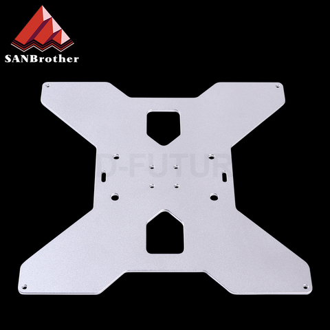 SWMAKER – TEVO Tarantula en aluminium, plaque de support chauffante en Y, noir argent anodisé pour imprimante 3D HE3D/tartula ► Photo 1/5