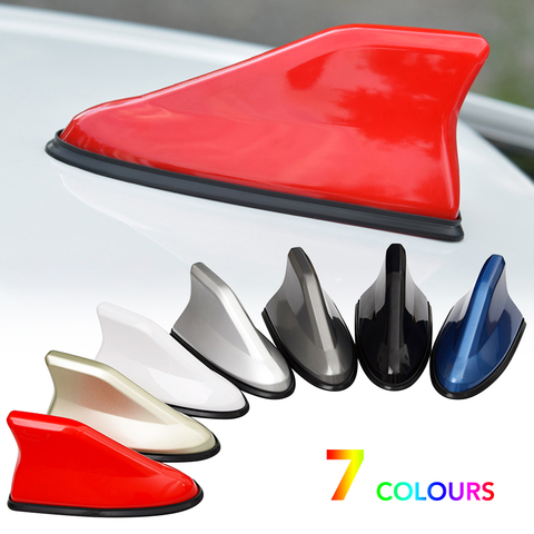 Antenne de toit pour voiture, aileron de requin, pour Renault Megane 2 3 Duster Logan Clio 4 3 Laguna 2 Sandero Scenic 2 Captur ► Photo 1/6