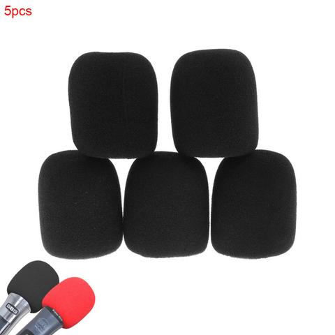 5 pièces universel épaissi lavable et respirant Microphone accessoires couverture en mousse housse de Microphone à main ► Photo 1/6