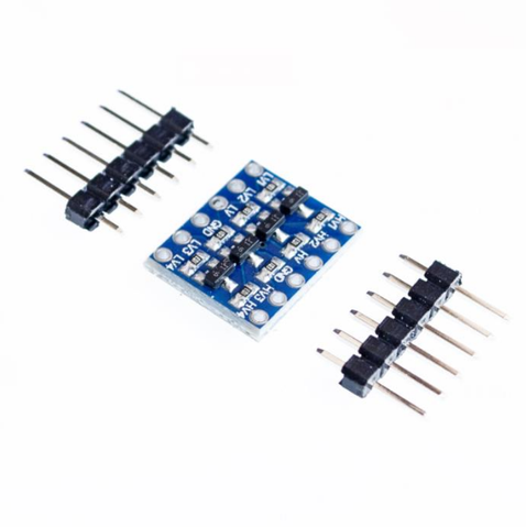 Convertisseur de niveau logique IIC I2C, 2 canaux 4 canaux, Module bidirectionnel 5V à 3.3V pour Arduino, 10 pièces ► Photo 1/3