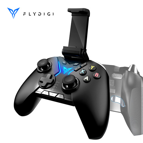 Flydigi Apex série 2 Bluetooth Pubg Mobile MOBA contrôleur de jeu sans fil (avec support pour téléphone) manette pour PC Android tablette ► Photo 1/5