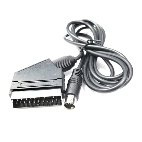 Câble d'alimentation Scart RGB, 1.8m, pour Sega Mega Drive 2 -Genesis 2, MD2, AV ► Photo 1/6