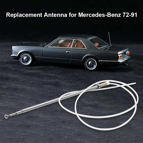 AM FM puissance antenne mât ensemble extérieur voiture personnelle pièces décoration pour Mercedes Benz W124 W126 W201 W201 2022270001 ► Photo 1/6