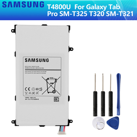 SAMSUNG Batterie De Remplacement D'origine T4800E Pour Samsung Galaxy Tab Pro 8.4 dans SM-T321 T325 T320 T321 Tablette Batterie 4800 mah ► Photo 1/6