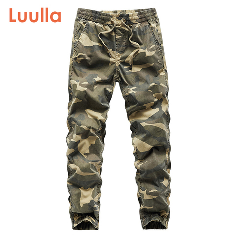 Luulla – pantalon Cargo Vintage pour hommes, coupe ample, style sarouel, style militaire et Camouflage, collection printemps 2022 ► Photo 1/6