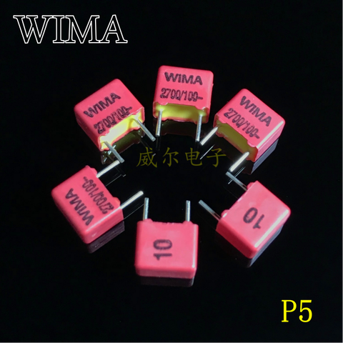Condensateur de film allemand WIMA FKP2 hi-fi audio 2700pf 2n7 100v 3300pf fkp 3.3nf 332/100v ► Photo 1/4