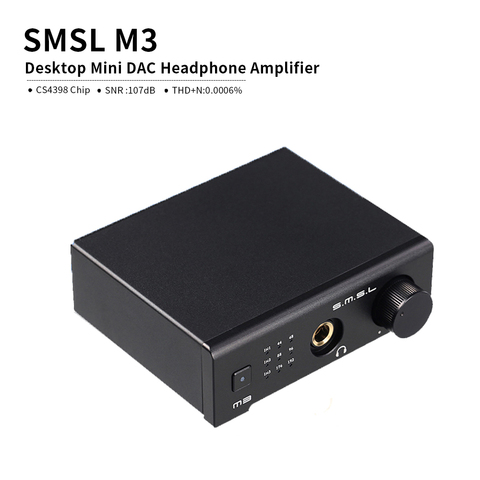 SMSL M3 – amplificateur de casque optique Coaxial multifonctionnel, décodeur Audio Portable alimenté par USB, convertisseur DAC ► Photo 1/6