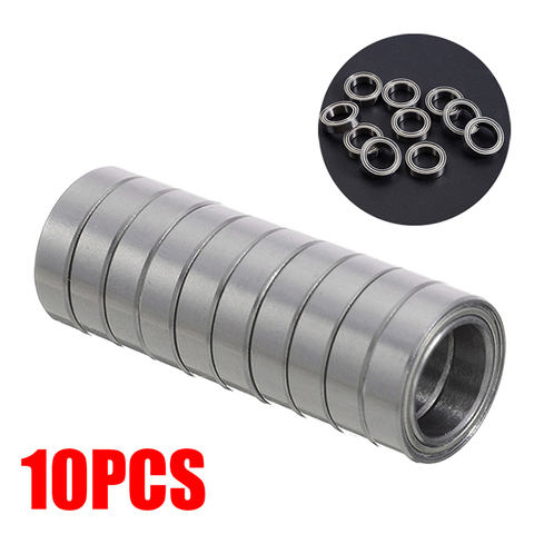 10 Pcs/lots de miniature 6700Zz portant en acier métal blindé roulement à billes à paroi mince rouleau 10X15X4mm ► Photo 1/5