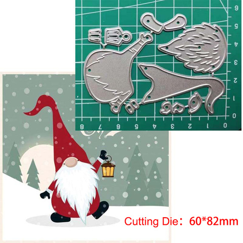 Nouveaux matrices pour 2022 noël père noël métal matrices de découpe gaufrage Scrapbooking pochoir artisanat découpé matrices pour bricolage carte à la main ► Photo 1/6