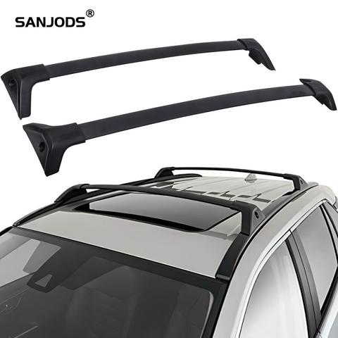 SANJODS barre transversale de toit pour 2022 Toyota RAV4 RAV 4 2 pièces barres de toit en aluminium pour Rails de porte-bagages haut de voiture ► Photo 1/6