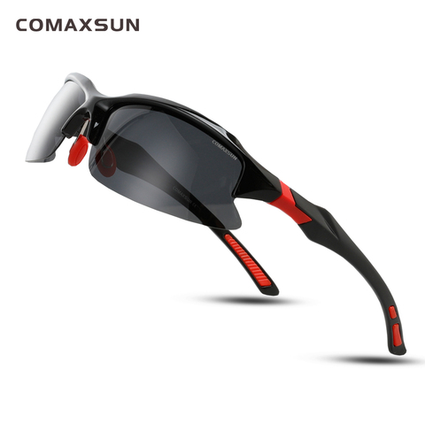 COMAXSUN – lunettes de soleil polarisées pour vélo, pêche, sport de plein air, UV 400 ► Photo 1/6