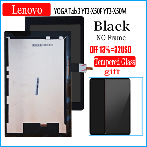 Écran tactile lcd de 10.1 pouces, pour Lenovo YOGA Tab 3 YT3-X50F YT3-X50 YT3-X50M 10.1 ► Photo 1/6