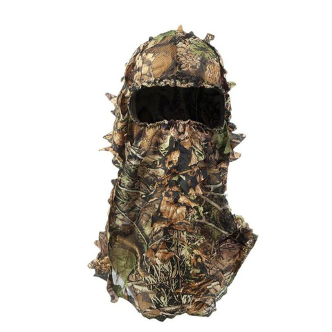 Feuille d'érable style Camouflage masque de chasse capuchon de chasse tête Net trou d'oeil ouverture écharpe chasse Ghillie costumes accessoires ► Photo 1/5