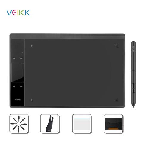 VEIKK – tablette graphique A30, 10x6 pouces, pour enseignement et apprentissage en ligne, surface Active, surface de dessin numérique pour artistes ► Photo 1/6