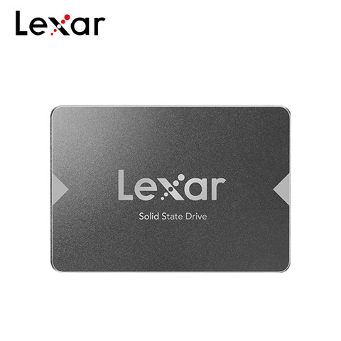 Disque dur d'origine Lexar SSD 1 to 512GB 256GB 128GB SATA III 2.5 pouces disque SSD interne NS100 gris pour ordinateur portable ► Photo 1/4