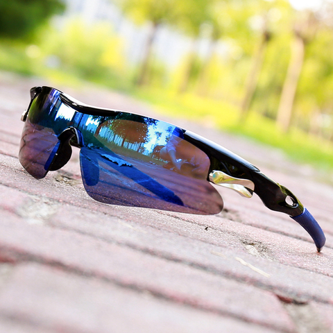 Lunettes de soleil UV400 pour hommes et femmes, Sport de plein air, cyclisme, vtt, randonnée, course à pied, coupe-vent, nouvelle collection 2022 ► Photo 1/6