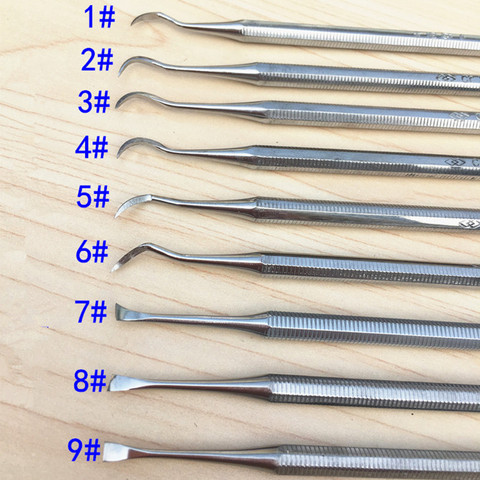 Détartreur dentaire dissolvant de calcul de dent taches de dent outil de tartre dentiste de lavage des dents pour les dents de beauté outils de dentiste d'acier inoxydable ► Photo 1/6