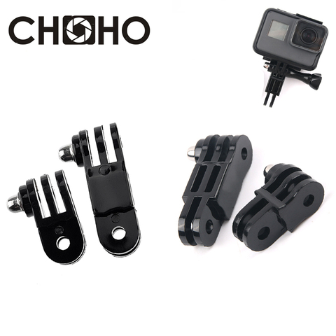 Bras de réglage Long et court Joints droits fixation 3 voies pour Gopro Hero 9 8 7 6 5 SJCAM Xiaomi yi 4K Eken h9 Go Pro accessoires ► Photo 1/6