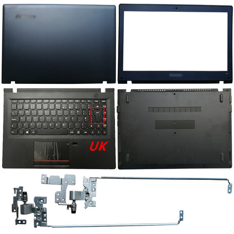 Coque arrière/lunette avant/charnières/repose-paume/boîtier inférieur pour ordinateur portable Lenovo E31 E31-70 E31-80, nouveau, AP1BM000500 ► Photo 1/6