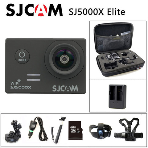 Livraison gratuite!! SJCAM SJ5000X – caméra d'action de sport, originale, 4K 24fps 2K 30fps, WiFi, Gyro ► Photo 1/5