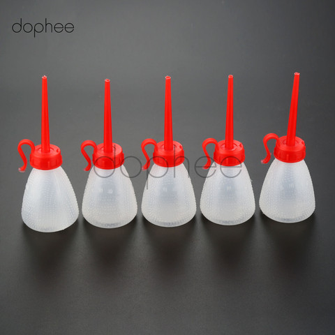 Dophee – Machine à coudre 2 à 5 pièces/ensemble 60/180ml, huileur en plastique à longue bouche, Pot vide, bouteille, appareils ménagers ► Photo 1/6