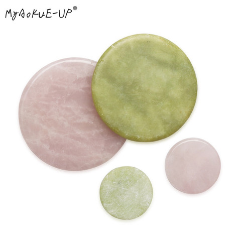 Palette de colle adhésive, cristal de Jade, support en pierre, outil de greffe, maquillage, Extension ► Photo 1/6