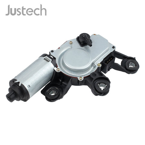 Justech 1 pièces 100% tout nouveau moteur d'essuie-glace arrière avec 4 broches prise pour Audi A3 8P A4 A6 Q5 Q7 8E9955711A 8E9955711E arrière ► Photo 1/6