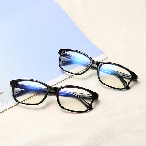 Mode Vintage réfractive myopie lunettes femmes hommes lunettes à courte vue cadre noir-1.0 -1.25 -1.50 -1.75 -2.0 -2.5 -3.0 -4.0- ► Photo 1/6