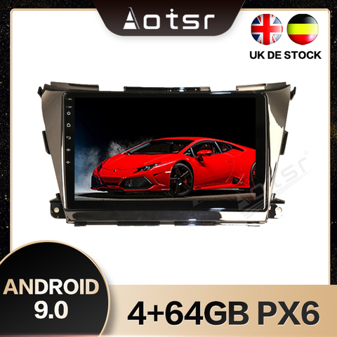 AOTSR – autoradio PX6 Android 9.0, 4 go/64 go, Navigation GPS, DSP, lecteur multimédia, unité centrale pour voiture Nissan Murano (2015 – 2022) ► Photo 1/6