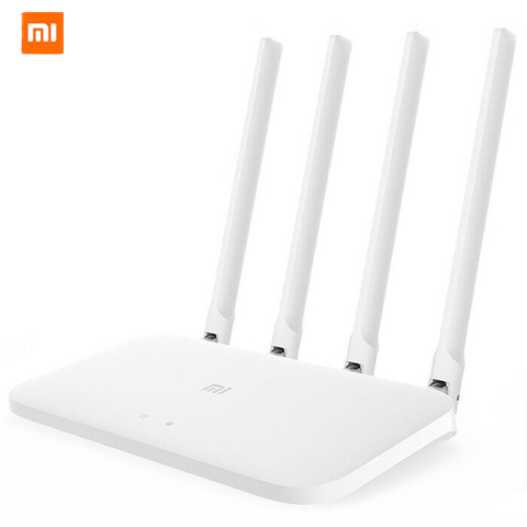 Xiaomi Mi WIFI routeur 4C 1200Mbps 2.4G 802.11 b/g/n 4 antennes bande sans fil routeurs WiFi répéteur Mihome APP contrôle ► Photo 1/6