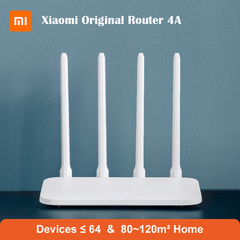 Xiaomi – Mi routeur 4A AC1200 wi-fi 2.4GHz 5GHz, double fréquence, 4 antennes, 64 mo, 1167 Mbps/s, amplificateur de WiFi, contrôle via application ► Photo 1/6