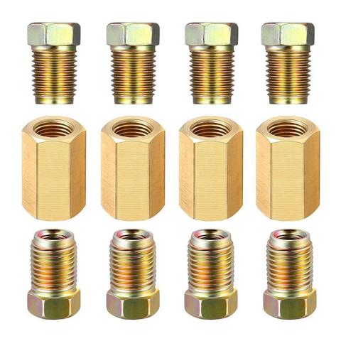 Raccords de frein en laiton inversé Pipeline accessoires Flare Union Compression raccord connecteur adaptateur voiture outil ► Photo 1/6