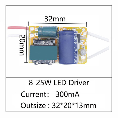 Transformateur de lumière à courant Constant, 8W 18W 50W 250mA, pilote, adaptateur d'alimentation pour ampoule, bricolage ► Photo 1/6