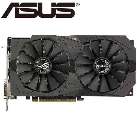 ASUS-carte graphique RX 570, 4 go GDDR5, 256 bits, VGA RX570, pour AMD RX série 500, DisplayPort utilisé, HDMI, DVI 580 ► Photo 1/4