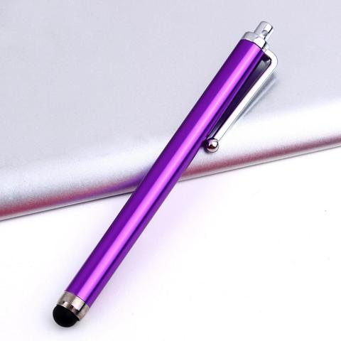 Stylo de remplacement de numériseur de lentille en verre d'écran tactile de stylet en métal de conception de tête ronde pour la tablette d'ipad d'iphone ► Photo 1/6