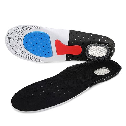 Semelles de Sport en Gel de Silicone pour les pieds, hommes et femmes, pour chaussures, coussin orthopédique, massage, Absorption des chocs, support de la voûte plantaire ► Photo 1/6