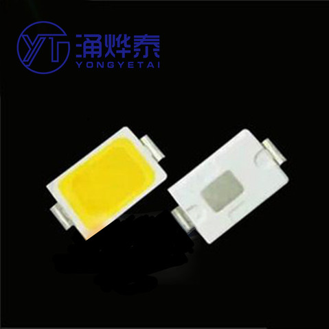 YYT – source de lumière diode électroluminescente LED, 100 pièces, diode électroluminescente, blanc chaud, importé, haute qualité, LED5730 ► Photo 1/1